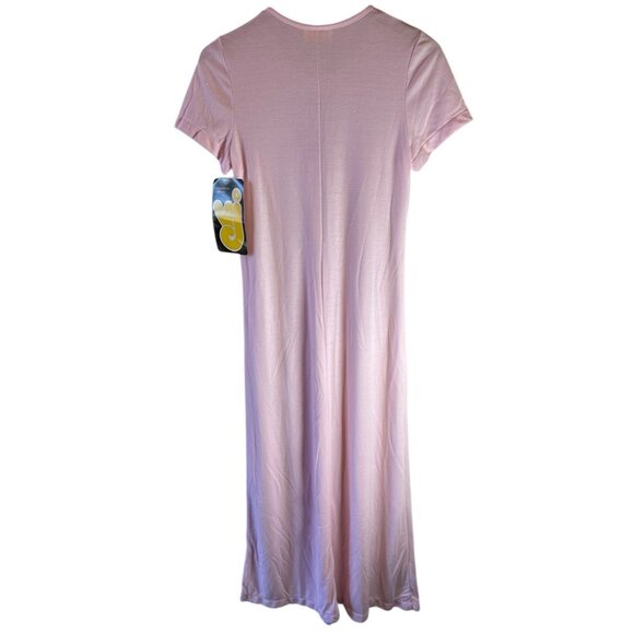 NOS Vintage Vassarette Juniors Pink Penguin Playing Piano Nightgown – Size Large - Picture 5 of 6